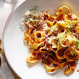 Pappardelle with Quick Fennel Ragu