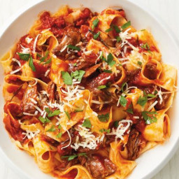 Pappardelle with Slow-Cooker Beef Ragù