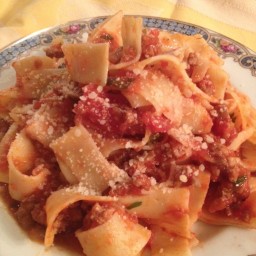 Pappardelle with Veal Ragu