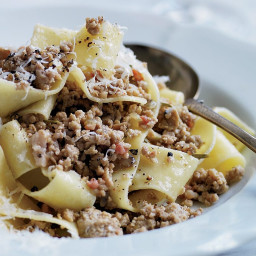 Pappardelle with White Bolognese Recipe
