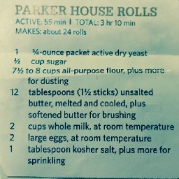 Parker House Rolls