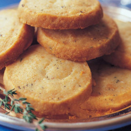 Parmesan and Thyme Crackers