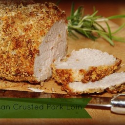 Parmesan Crusted Pork Loin Recipe