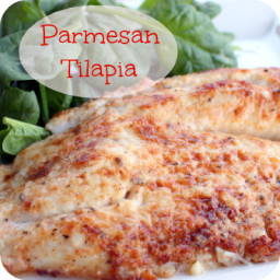 Parmesan Crusted Tilapia