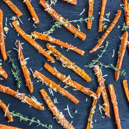 Parmesan Herb Carrot Fries