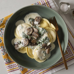 Parmesan-Mushroom Ravioli