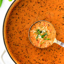 Parmesan Tomato Basil Soup
