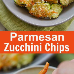 Parmesan Zucchini Chips