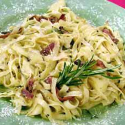 Parsnip and Pancetta Tagliatelle With Parmesan and Butter
