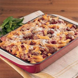 Pasta Rustica with Chicken Sausage and Three Cheeses