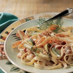 Pasta with Salmon and Dill