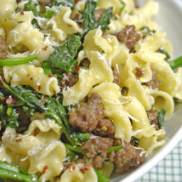 Pasta with Broccoli Rabe and Sausage