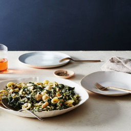 Pasta with Broccoli Rabe and White Bean-Anchovy Sauce