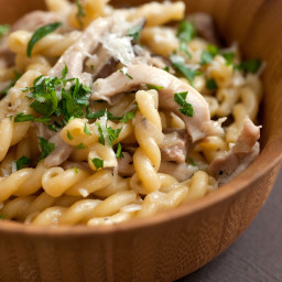 Pasta With Chicken and Mushrooms, Risotto Style