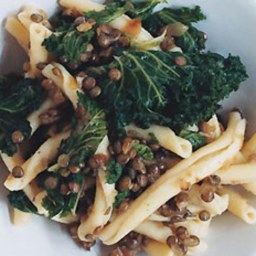 Pasta with Lentils and Kale