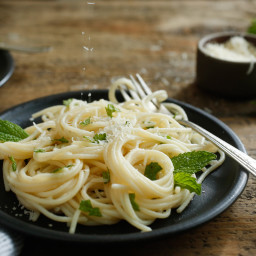 Pasta With Mint And Parmesan