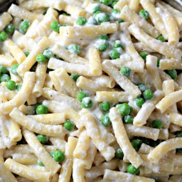 Pasta with Peas and Ricotta #easypeasyforspring