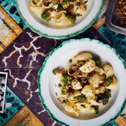 Pasta with Roasted Romanesco and Capers