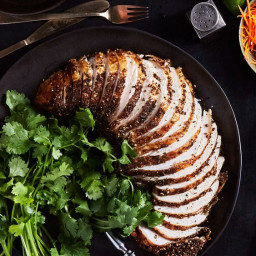 Pastrami-Style Grilled Turkey Breast