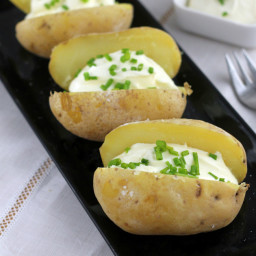 Patatas asadas en el horno: receta clásica de guarnición