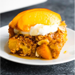 Peach Baked Oatmeal Recipe