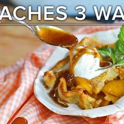Peach Cobbler Recipe by Tasty
