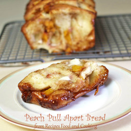 Peach Pull Apart Bread