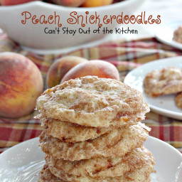 Peach Snickerdoodles