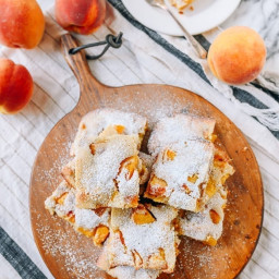 Peach Squares: Incredibly EASY Recipe!
