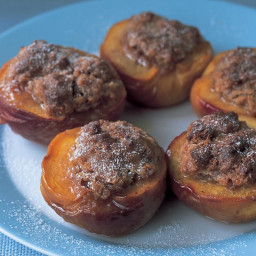 Peaches Baked with Amaretti