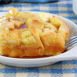 Peachy Dutch Oven French Toast