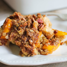 Peachy French Toast Casserole