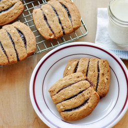 Peanut Butter and Jelly Icebox Cookies
