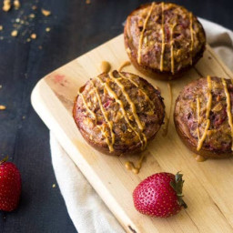 Peanut Butter and Jelly Quinoa Egg Muffins