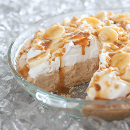 Peanut Butter Banana Pudding Icebox Pie