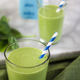 Peanut Butter Banana Spinach Smoothie