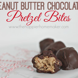 Peanut Butter Chocolate Pretzel Balls
