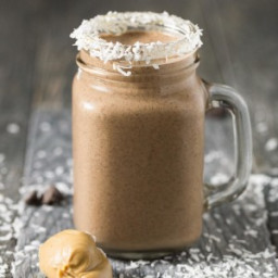 Peanut Butter Cocoa Coconut Smoothie