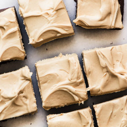 Peanut Butter Frosted Brownies