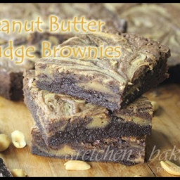 Peanut Butter Fudge Brownies