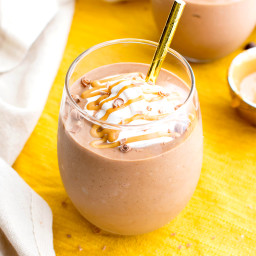 Peanut Butter Hot Chocolate Smoothie (Vegan, Gluten Free, Protein-Packed, D