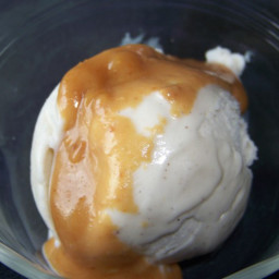 Peanut Butter Ice Cream Topping