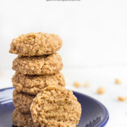Peanut Butter Oat and Quinoa Cookies