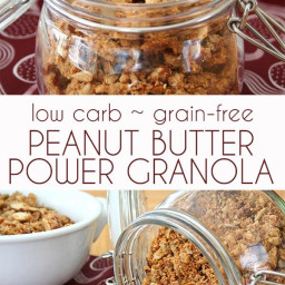 Peanut Butter Power Granola