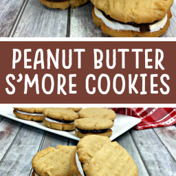 Peanut Butter S'mores Sandwich Cookies