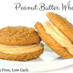 Peanut Butter Whoopie Pies – Low Carb & Grain Free