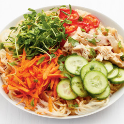 Peanut Noodle Bowls with Chicken
