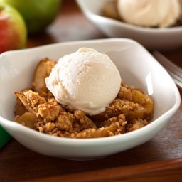 Pear and Apple Crumble