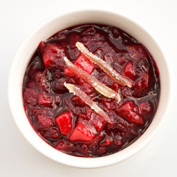 Pear and Ginger Cranberry Sauce Recipe