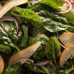 Pear and Spinach Salad